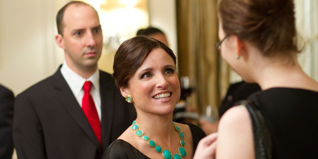 Veep starring Julia Louis-Dreyfus.