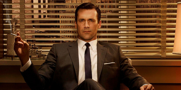John Hamm as Don Draper in the television series, Mad Men.