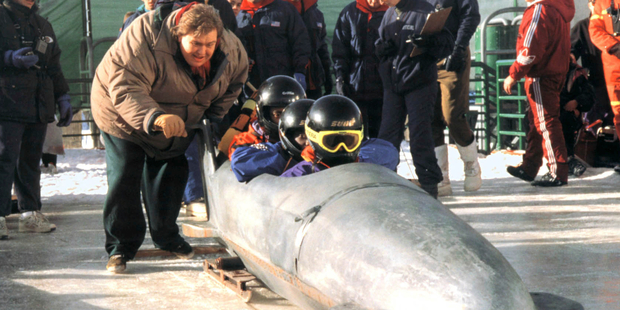 The Disney film tells the very Disney-ish true story of Jamaica's first Olympic bobsled team.