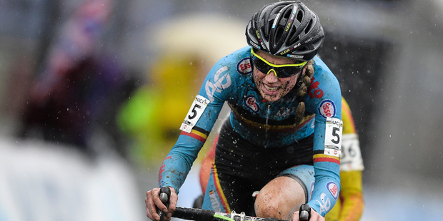 Belgian Femke Van Den Driessche has been suspended by the UCI for six years. Photo / Getty