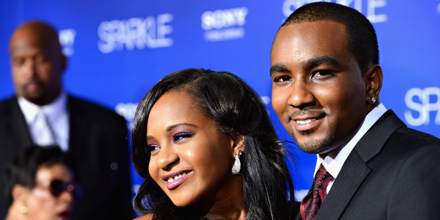 Bobbi Kristina Brown and Nick Gordon. Photo / Getty Images