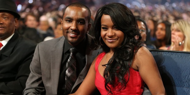 Nick Gordon and Bobbi Kristina Brown. Photo / Getty Images
