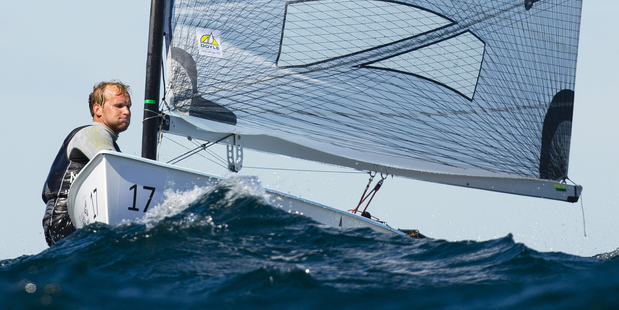 Josh junior during the 2014 ISAF Sailing World Championships. Photo / Getty Images