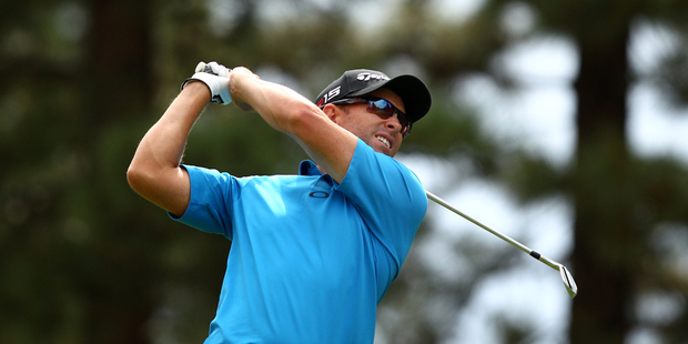 Tim Wilkinson is tied for 10th at the Texas Open. Photo / Getty Images