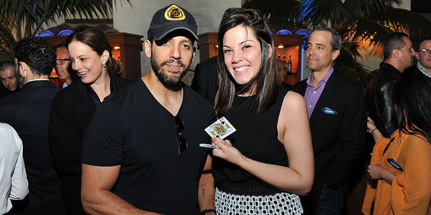 Illustionist David Blaine and guest attend the PTTOW! Summit at Terranea Resort at Terranea Resort. Photo / Getty Images