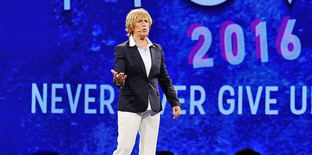 Athlete Diana Nyad attends the PTTOW! Summit at Terranea Resort at Terranea Resort. Photo / Getty Images