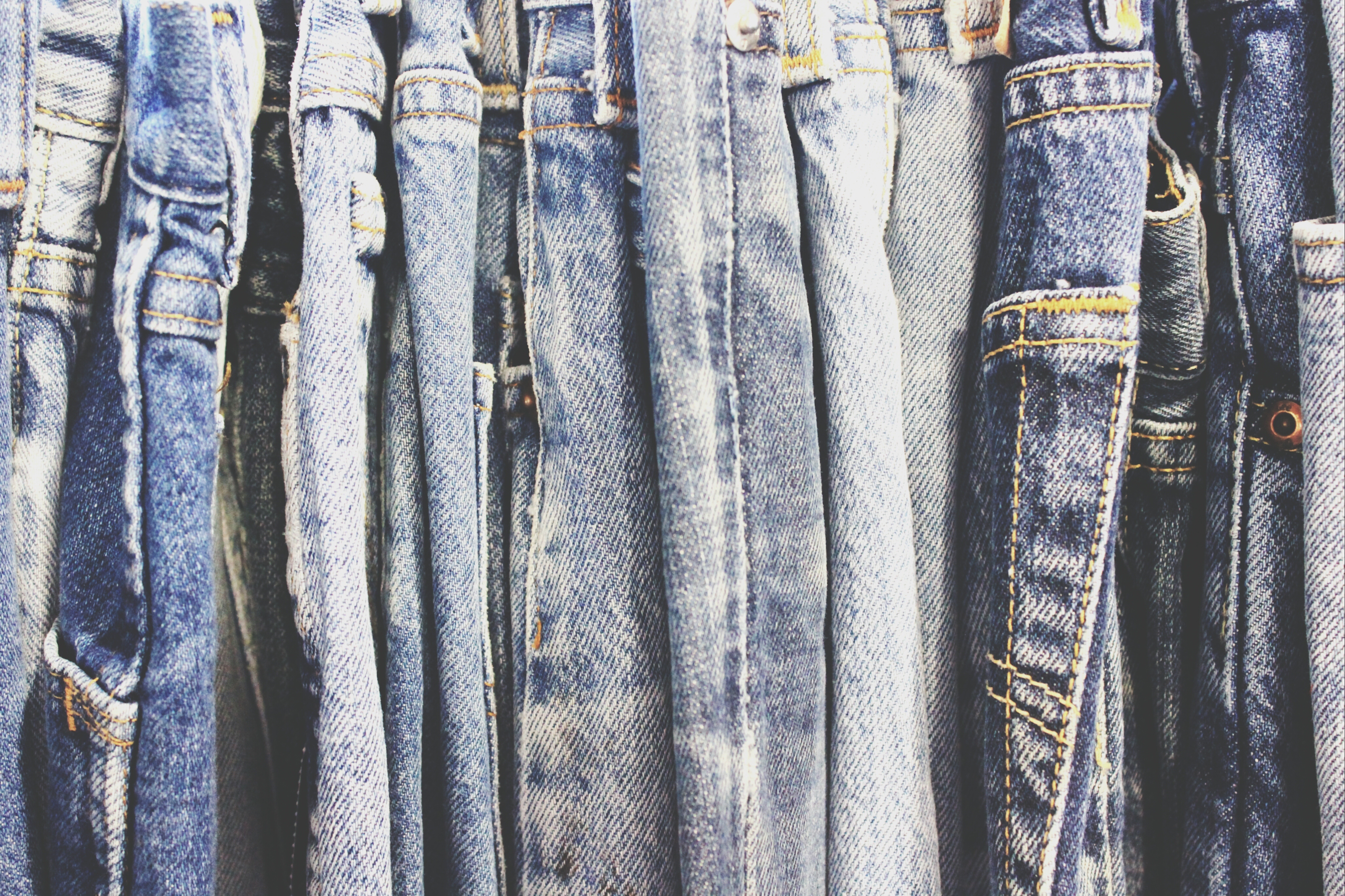 Levi Strauss patented rivets on jeans in the late 1800s. Photo / Getty