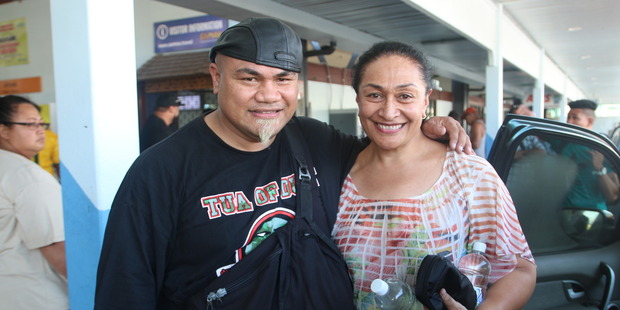 Loading David Tua with new wife Helen Tua. Photo / Samoa Observer