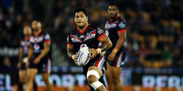 Issac Luke will need to play his way in to a black jersey. Photo / Getty