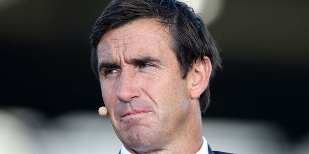 Andrew Johns has been lauded for a selfless act he performed while on a flight to Brisbane. Photo / Getty