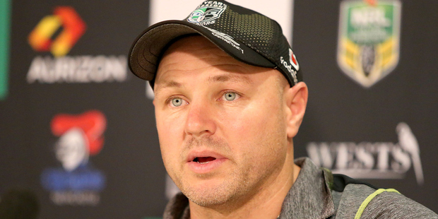Warriors coach Andrew McFadden has found himself under pressure following a string of inconsistent performances from his side. Photo / Getty