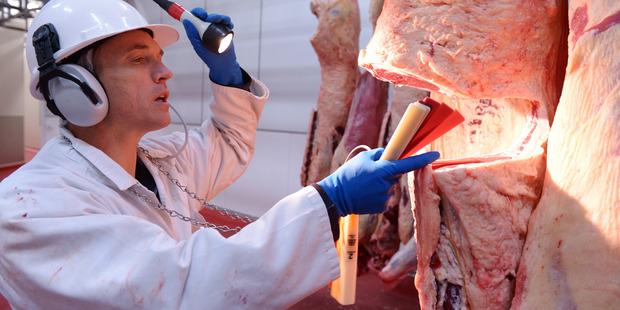 The employee was fired after punching a workmate in the face on the morning of April 14, 2014, at a Lorneville meat plant. Photo / Bloomberg