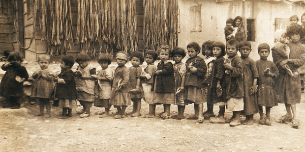 Armenian refugees at a camp in Aleppo Syria. Photo / Supplied