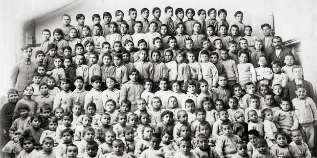 Armenian Orphans 1918. Photo / Supplied