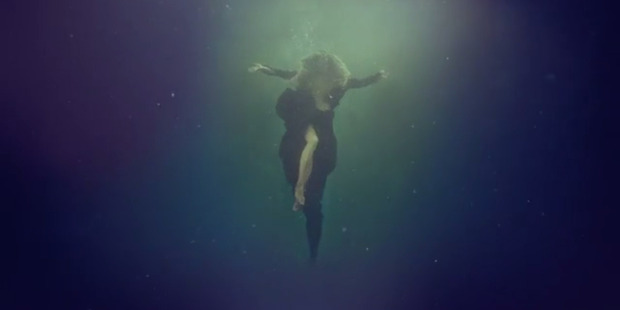 Beyonce in a clip from video for her album Lemonade.