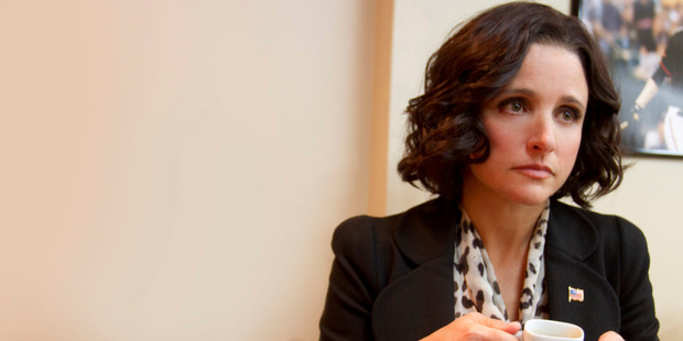 Veep starring Julia Louis-Dreyfus.