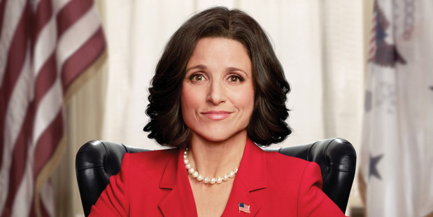 Veep starring Julia Louis-Dreyfus.