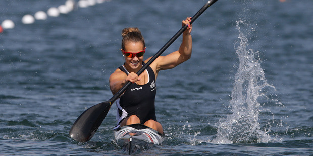 New Zealand kayaker Lisa Carrington. Photo / Brett Phibbs