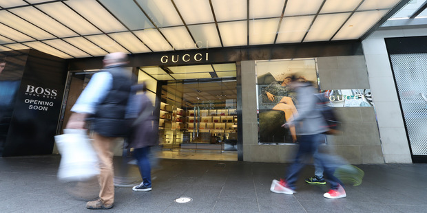 Gucci on Queen Street. Photo / Doug Sherring