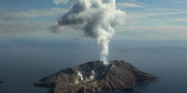 White Island eruption in 2013. Photo/John Borren