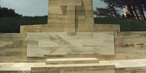 The New Zealand memorial at Chunuk Bair, Gallipoli. Photo / Getty Images