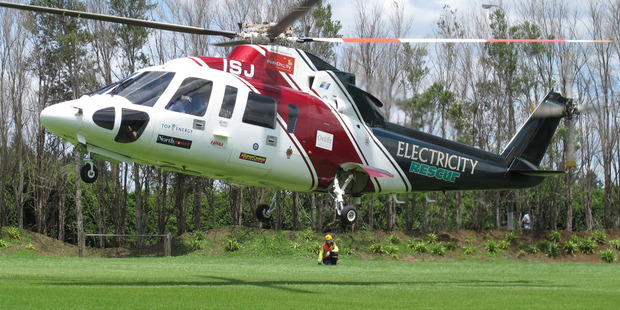 The Northland Electricity Rescue Helicopter. Photo / Supplied