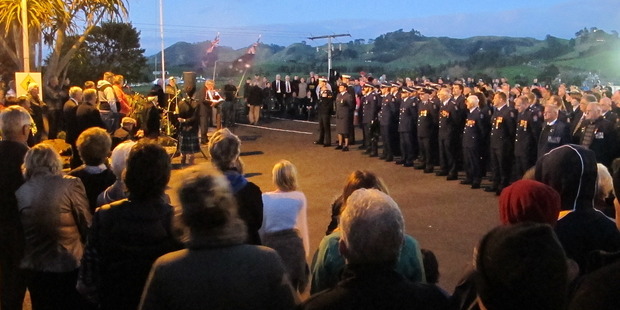 Waihi's dawn service. Photo/Melanie Camoin