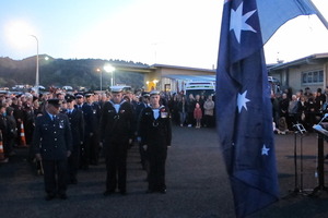 Waihi's dawn service. Photo/Melanie Camoin