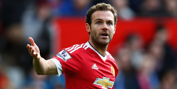 Juan Mata of Manchester United. Photo / Getty