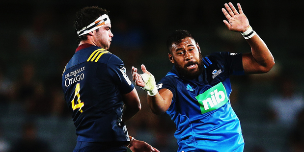 The Blues are hopeful of including lock Patrick Tuipulotu against the Rebels on Saturday. Photo / Getty