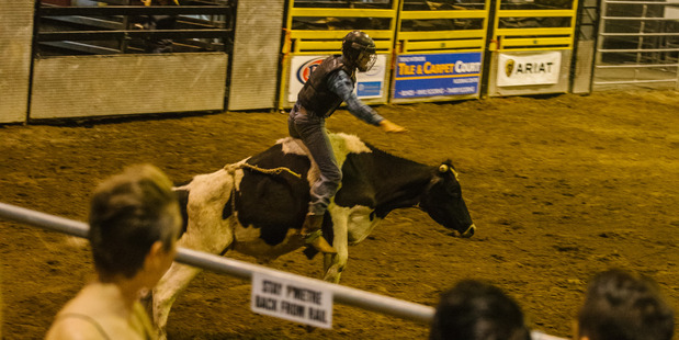 Rodeo at the Great Western Hotel, Rockhampton, Queensland, Australia.
