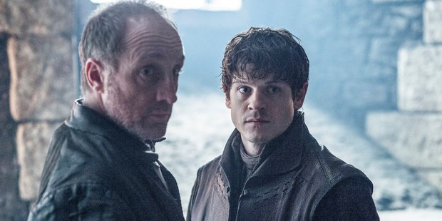 Roose Bolton didn't make it out alive either - Ramsay evidently plans to cut his way to the top.