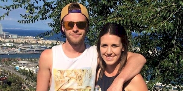Dan Oliver was travelling on his OE with girlfriend Ashleigh Bloor. Photo / Supplied