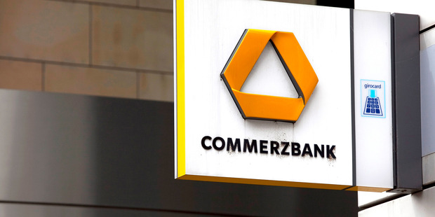 In Germany, the most prominent participant is Commerzbank. Photo / Getty Images