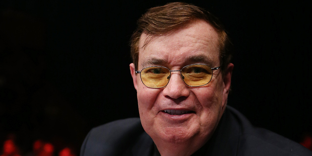 Boxing commentator Bob Sheridan. Photo / Getty Images