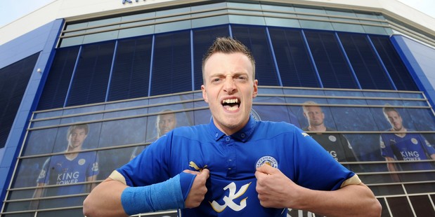 Jamie Vardy look-a-like Lee Chapman. Photo / Getty Images