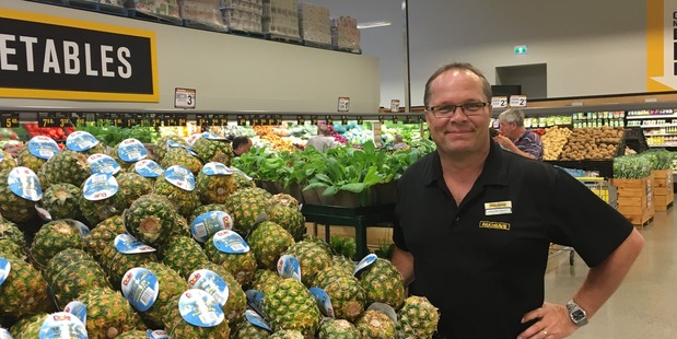 DREAMS DO COME TRUE: Jason Davy, pictured in the Pak ‘n Save Kapiti store, is the proud new owner of New World Foxton.