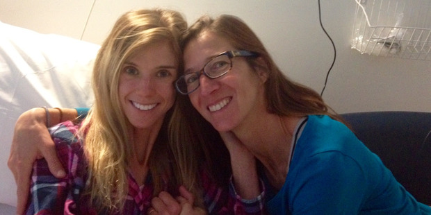 Rachel Lloyd and her mother Carolyn Lloyd. Photo / Supplied