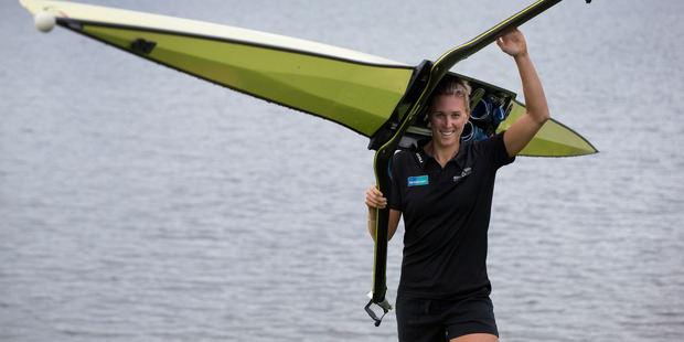 Former world single sculling champion Emma Twigg should qualify comfortably. Photo / Brett Phibbs