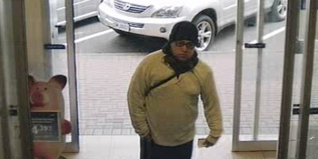 Wellington Police are continuing their investigation into an aggravated robbery which took place at a BNZ bank in Petone at about 12pm yesterday. Photo / NZ Police