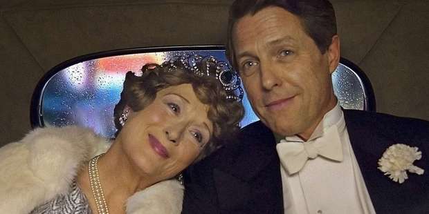 Meryl Streep and Hugh Grant star in Florence Foster Jenkins.