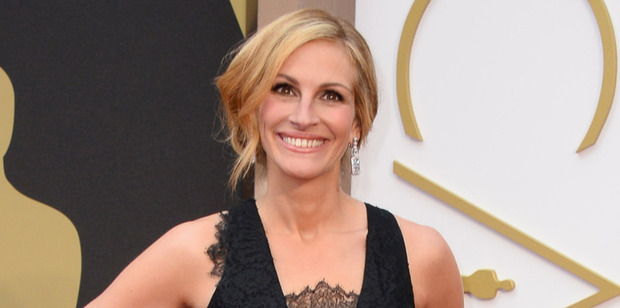 Julia Roberts was previously paid a record $20 million for her Oscar winning role in Erin Brockovich. Photo / AP
