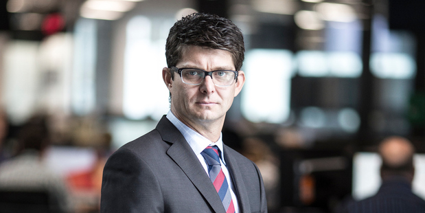 Liam Dann, New Zealand Herald business journalist. Photo / Michael Craig.