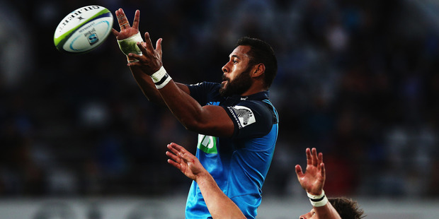 Tuipulotu is a swing selection because, if he's included in the All Blacks squad at lock, it will affect who is picked as a loose forward. Photo / Getty Images