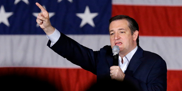 Ted Cruz dropped out of the race earlier this week. Photo / AP