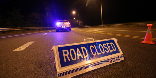 The road has been closed following the crash. Photo / File