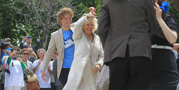Tauranga is in line to get a Dance-O-Mat like the one in Christchurch which Prince Charles and Camilla danced on during their visit to mark the 60th Jubilee of Queen Elizabeth's reign.