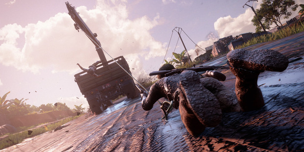 A screengrab from Uncharted 4: A Thief's End.