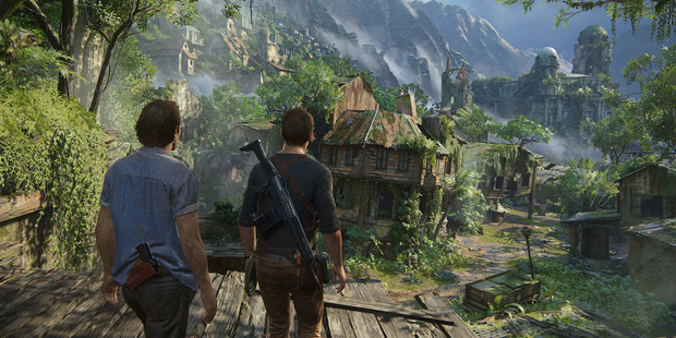 A screengrab from Uncharted 4: A Thief's End.