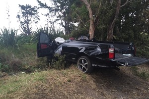 Two St John ambulances attended the accident, which was called in at 2.14pm. Photo / Supplied